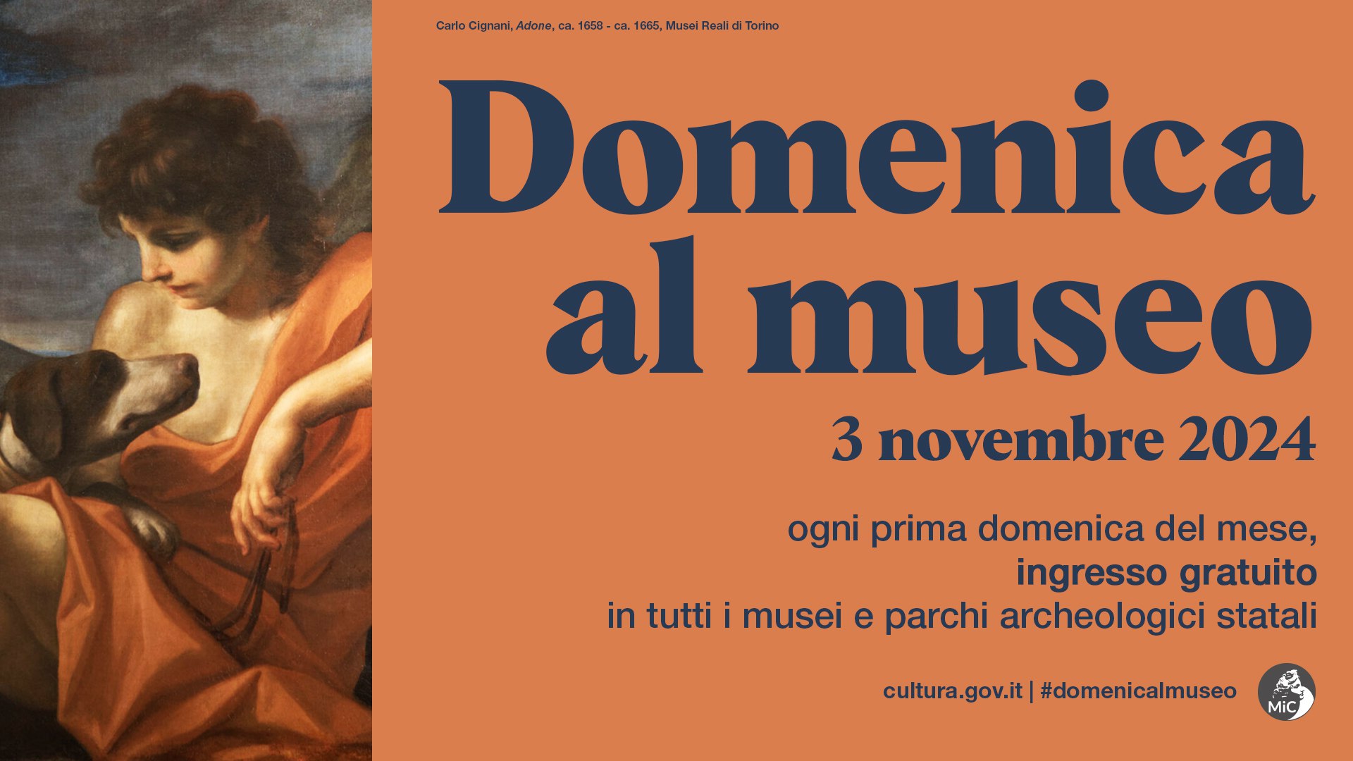 Domenica al Museo 3 novembre 2024